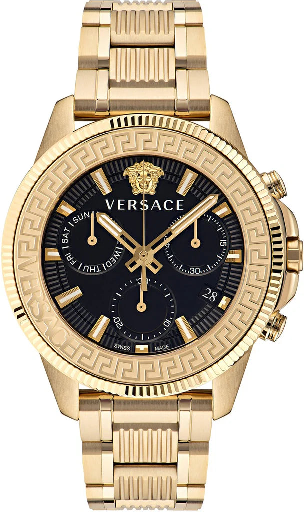 Versace Greca Action Chrono ساعة فيرساتشي جريكا اكشن كرونوغراف