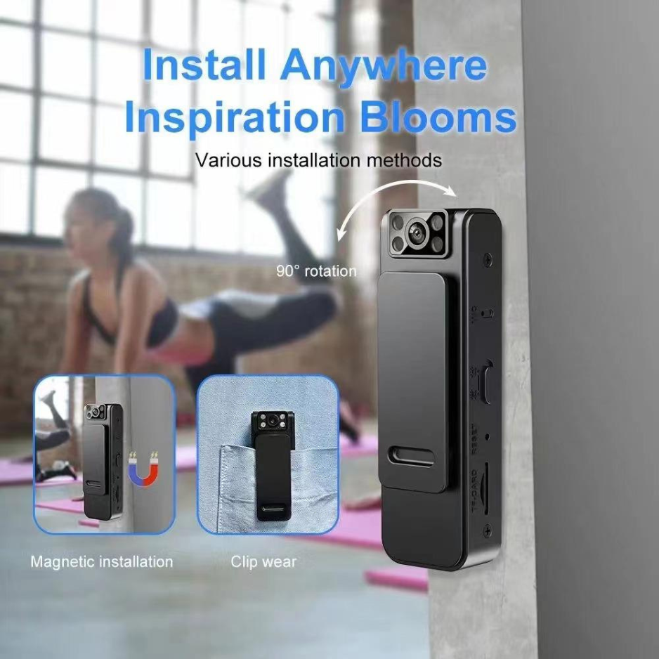 التقط كل شيء، دون أن يراك أحد: الكاميرا الخفية الصغيرة المثالية بدقة Full HD