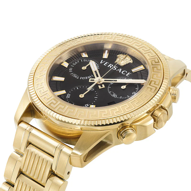 Versace Greca Action Chrono ساعة فيرساتشي جريكا اكشن كرونوغراف