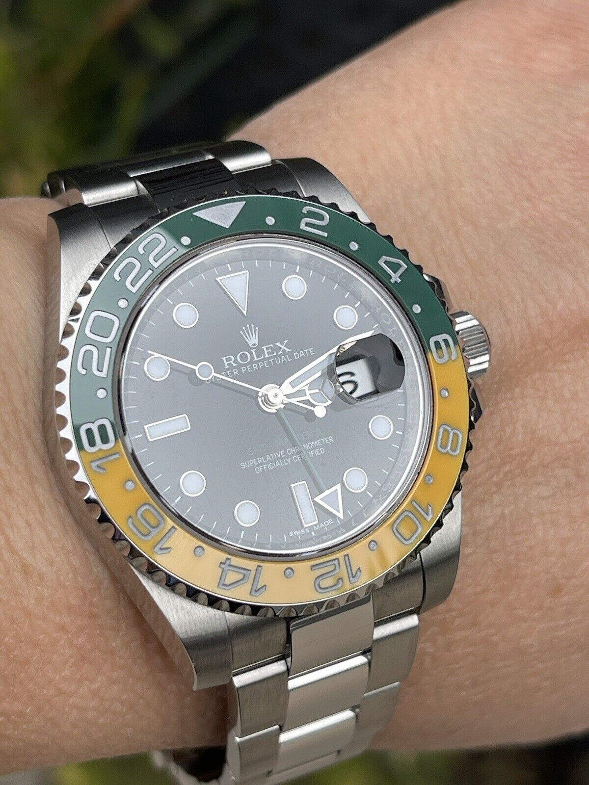 Rolex GMT Master II ساعة رولكس جى ام تى ماستر